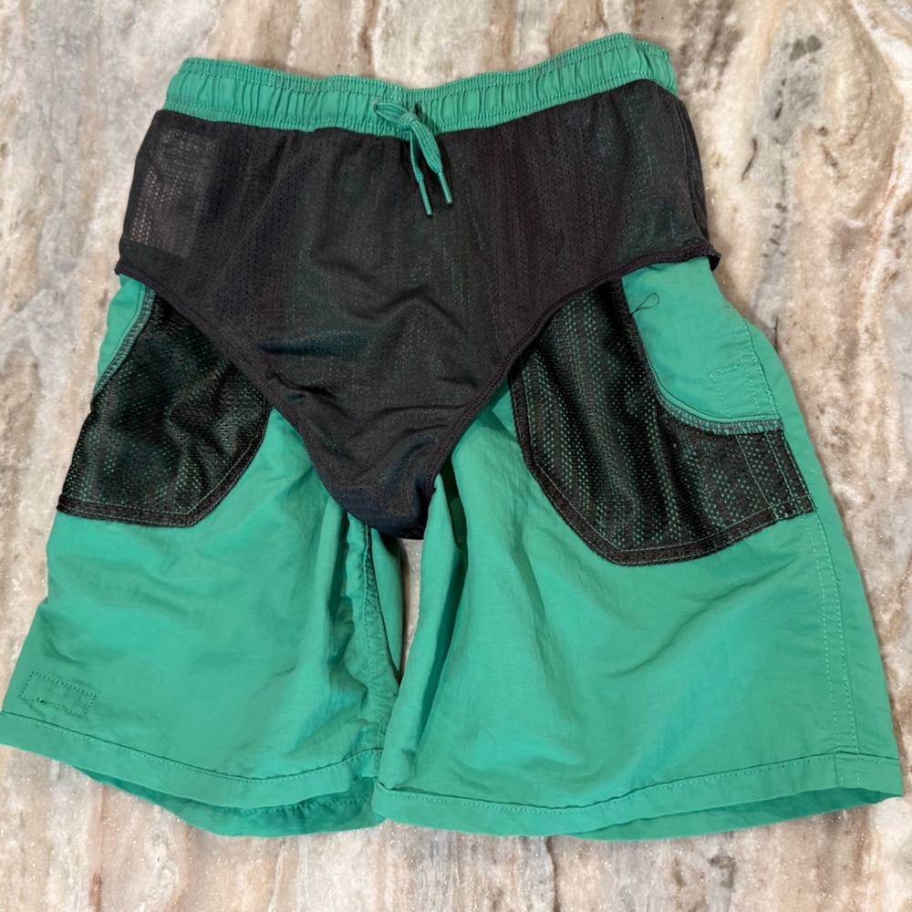 Boys PATAGONIA Hybrid green swim shorts- Size M/10 - Picture 5 of 7